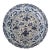 Blue Yuan Style Mandarin Duck Lotus Pond Charger For Sale - Image 8 of 8