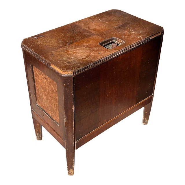 Antique 1930s Philco Lazyboy Chairside Radio Model 370 for Restoration For Sale