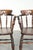Antique Late 19th Century English Wooden Captain Chairs, Set of 4 For Sale - Image 15 of 18