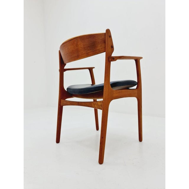 Danish Teak Armchair by Erik Buch, 1960s For Sale - Image 10 of 12