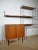 Wood Nisse String Wall Shelf with Sideboard Made of Nut Wood by Kajsa & Nils Strinning, 1960 from String, Set of 8 For Sale - Image 7 of 13