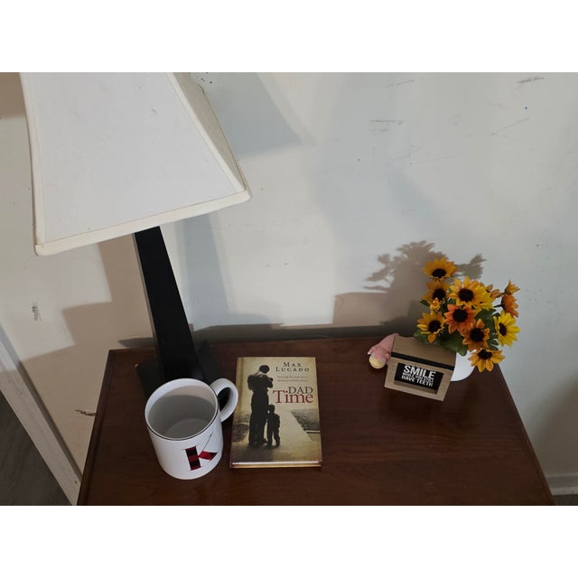 Wood Vintage Link-Taylor Solid Wood Nightstands (Matching Pair) For Sale - Image 7 of 11