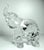 Oggetti (Murano, Italy) Fine Crystal Very Large Imposing Solid Glass Elephant Sculpture - 11 1/2 Inches Tall! For Sale - Image 10 of 10