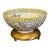 Early 20th Century Famille Rose Eggshell Porcelain Bowl With Brass Stand For Sale
