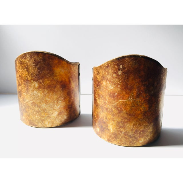 Mica Lamp Shades - a Pair For Sale In Los Angeles - Image 6 of 6
