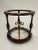 Illuminated Glass Globe on Iron & Walnut Stand For Sale - Image 9 of 12