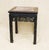 Chinese Antique Qing Era Chinese Hand-Carved Wood Table With Inset Marble Top For Sale - Image 3 of 9