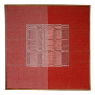 Flag No. 27 Handwoven Tapestry by Susanna Costantini For Sale
