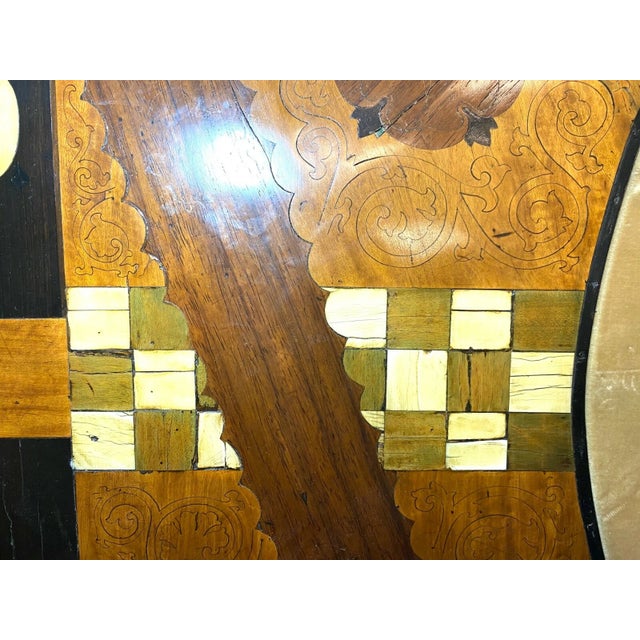 Large 1700's Heraldic Wood Marquetry Coat of Arms Crest Shield Plaque Sculpture For Sale In New York - Image 6 of 12