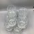 Rare Vintage Italian Crystal Lowball Glasses With Vertical Cut Drip Lines-Set of 11 For Sale - Image 12 of 13