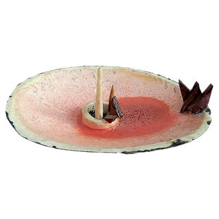 Sculptural Centerpiece by Dragani Guido, 1975 For Sale