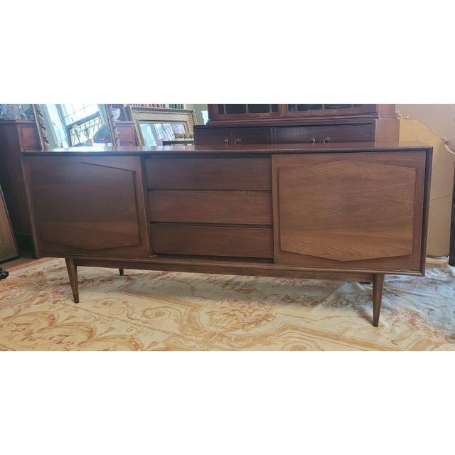 Mid-Century Modern Fine Mid Century Walnut Sideboard Denmark For Sale - Image 3 of 18
