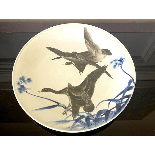 Rare Large Japanese Porcelain Presentation Plate Makuzu Kozan For Sale - Image 12 of 18