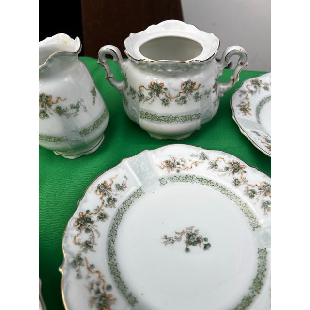 1970s Vintage Silesia Germany Miniature China Set - Set of 6 For Sale - Image 5 of 11