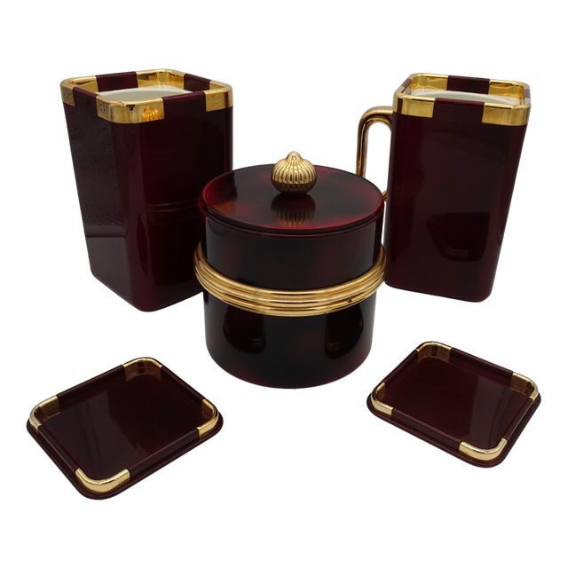 Bottle Serving Set by Hans Turnwald Germany, 1970s, Set of 3 For Sale