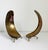 1950s Carl Auböck Style Brass Scoop Candle Holders - A Pair For Sale - Image 9 of 14