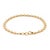 Modern Minimalist Bezel Set Diamond Tennis Bracelet in 14k Yellow Gold 7 Inches For Sale - Image 11 of 16