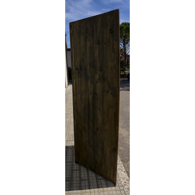 Fir 2-Door Cupoard, 1900s For Sale - Image 6 of 18