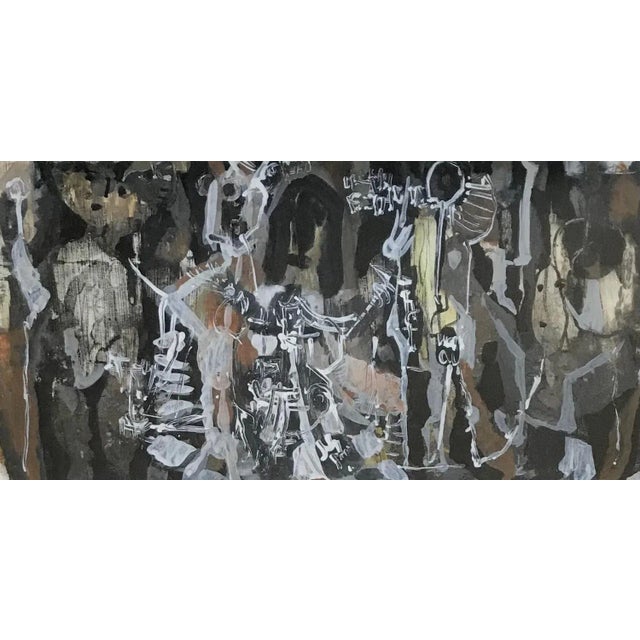 Olga Reiwald, Rhythm, Watercolor, 1977 For Sale - Image 11 of 11