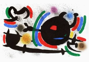 1972 Joan Miro Lithographe I-13