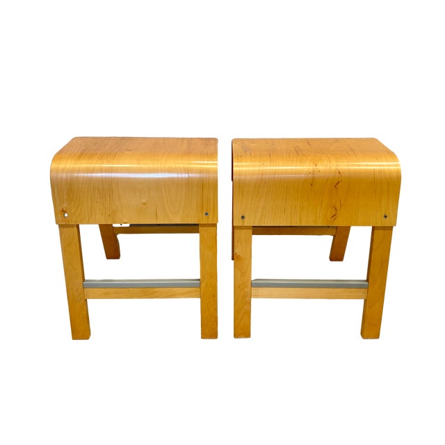 Ikea Scandinavian Modern Stool Ikea 1970s - a Pair For Sale - Image 4 of 12