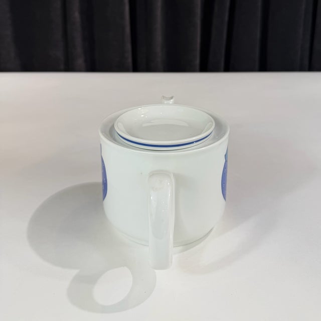 Pop Art 1970s Richard Ginori “Fragoletta” Blue Strawberry Tea & Coffee Service - 13 pcs For Sale - Image 3 of 18
