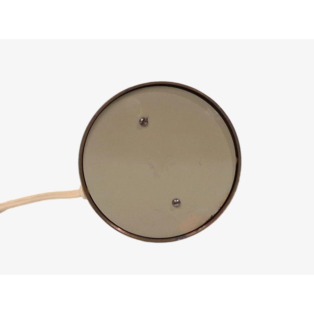 1950s Mid-Century Modern Ibe-Konst Ystad, Table Lamp, Brass, Opaque Glass For Sale - Image 12 of 12