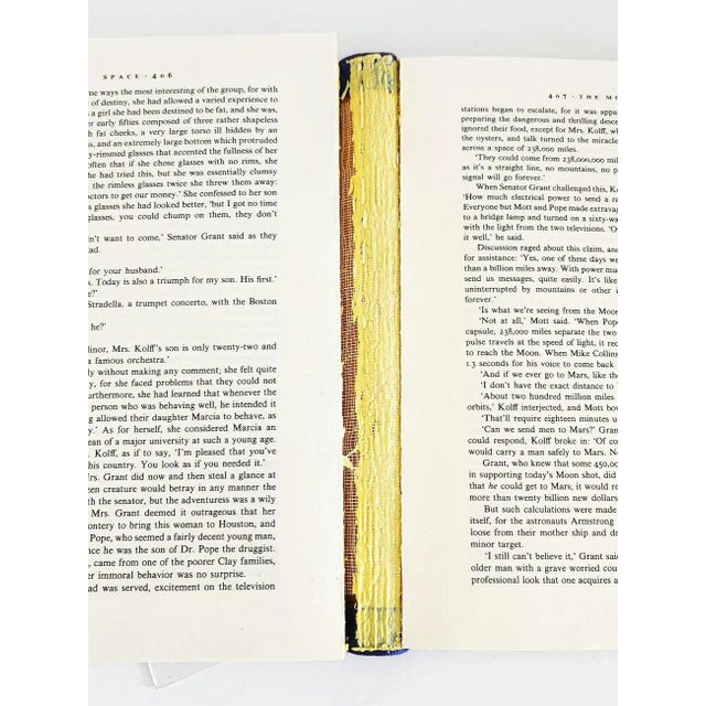 Navy Blue Vintage 1982 First Edition "Space" by James Michener For Sale - Image 8 of 12