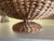 Brown Vintage Woven Natural Fiber Pedestal Bowl Basket For Sale - Image 8 of 11