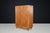 French Blond Oak Wardrobe with Diamond Pattern Doors, France, 1950s For Sale - Image 9 of 10
