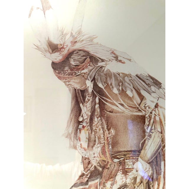 Pair of David Ramos "The Warrior" & "The Feather Dancer" Art Prints For Sale - Image 4 of 12