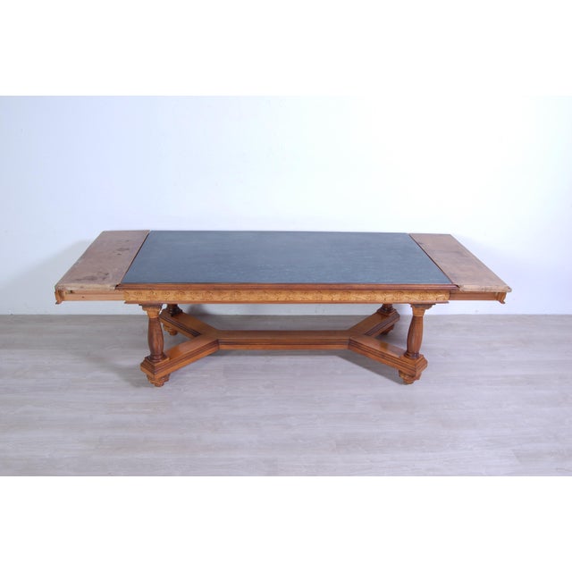 Marble-Topped Table, Brianza, Italy, 1940s For Sale - Image 11 of 18