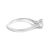 Embrace timeless elegance with this exquisite 14K white gold engagement ring, radiating sophistication and luxury....