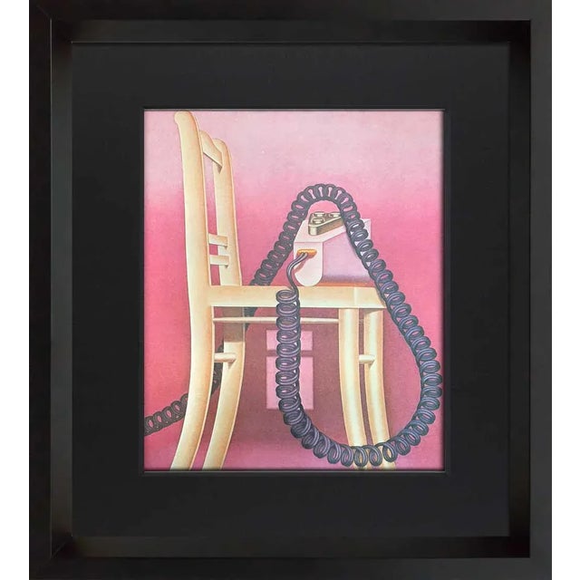 Konrad Klapheck Lithograph Ltd. Ed. 12/150 For Sale