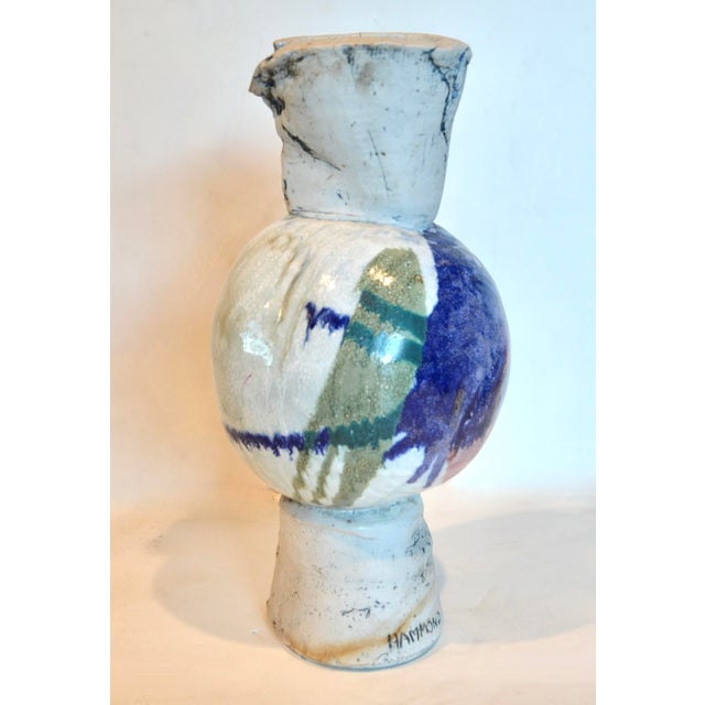 Ceramic 1970s Modern Studio Ceramic Art Sculpture by Artist Phyllis Baker Hammond For Sale - Image 7 of 9