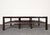 1950s Vintage Ebonized Wood and Vitrolite Glass Coffee Table by Van Keppel and Green For Sale - Image 5 of 18