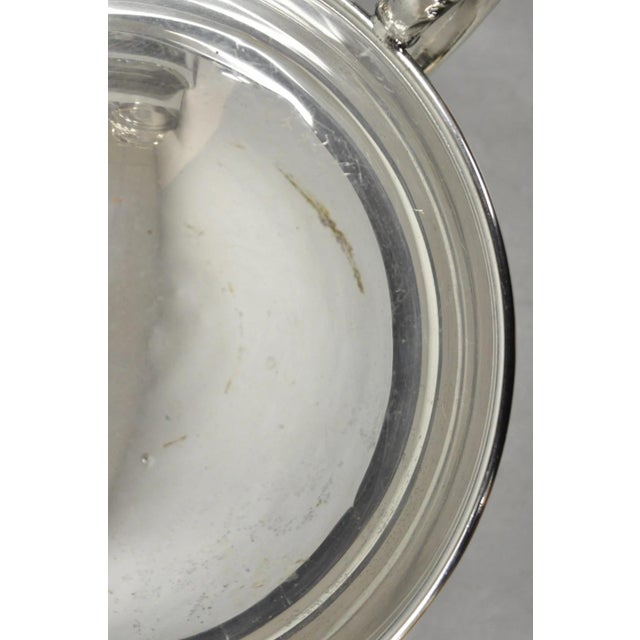 Silver Vintage Rs Co Sheffield Silver Plated Trophy Cup Pedestal Compote Fruit Bowl For Sale - Image 8 of 13