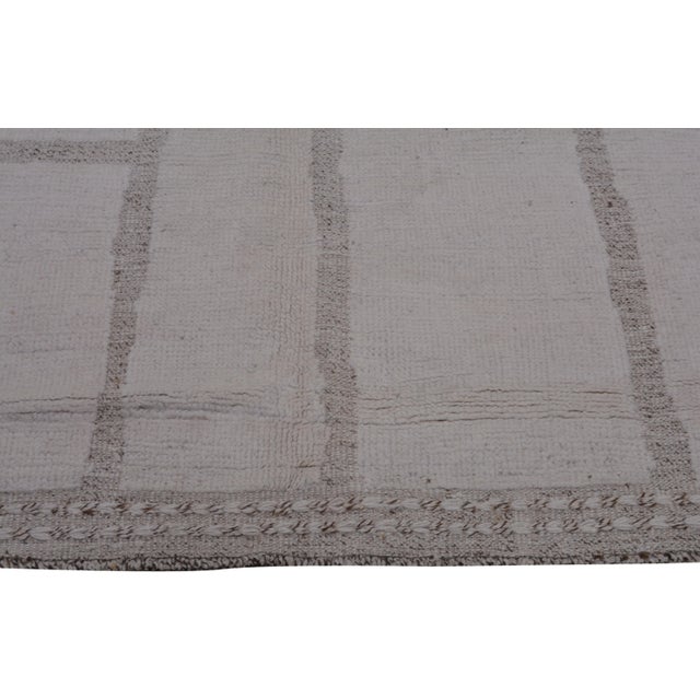 Moroccan Moroccan Hand Knotted Wool Rug, 12'1''x15'8'' For Sale - Image 3 of 6