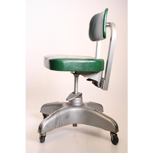 Vintage Cole Steel Industrial Swivel Office Chair | Chairish