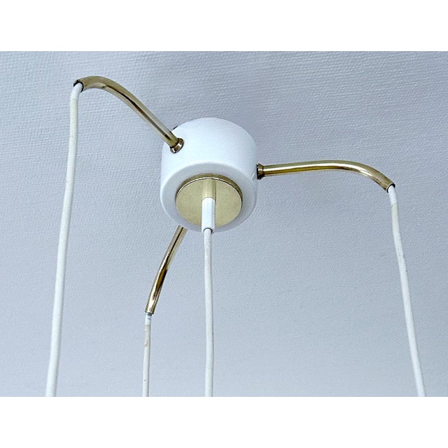 Vintage Glass Pendant Light from Doria Leuchten, 1970s For Sale - Image 15 of 16