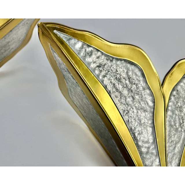 Vintage Wall Lights by Henri Fernandez for Honoré, France, 1970s, Set of 2 For Sale - Image 4 of 9