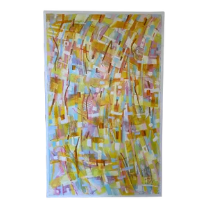 Tyka "Spinaker/Sunshine" Abstract Oil Painting