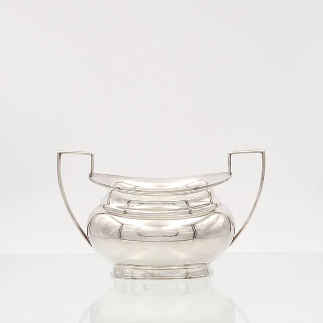 Circa 1950 Silverplate Tea or Coffee Set, England- 3 Pieces For Sale - Image 10 of 13