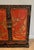 Chinese 1940s Lacquered Wood Cabinet with Chinese Seenes For Sale - Image 3 of 12