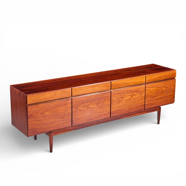 Mid 20th Century Kofod Larsen for Faarup Møbelfabrik Danish Rosewood Credenza For Sale - Image 12 of 13
