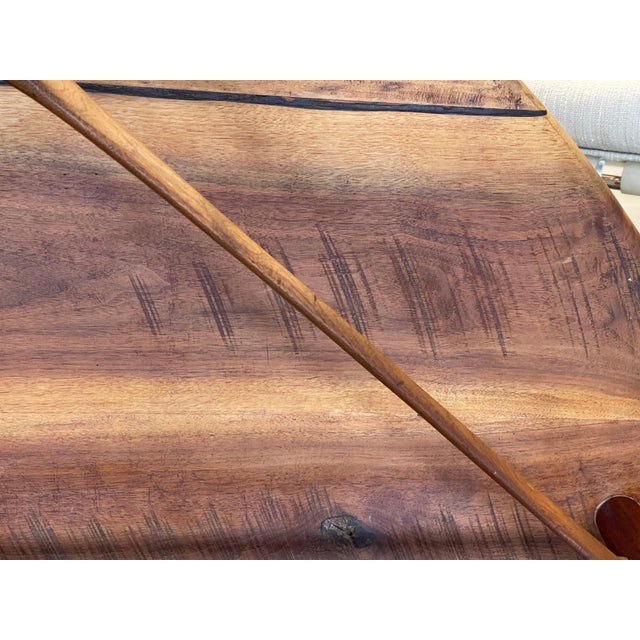 Early 20th Century Scandinavian Mid-Century Guitar Pick Leaf Table For Sale - Image 9 of 18