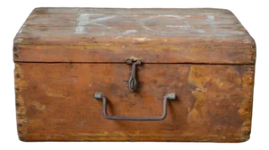 Industrial Wooden Box, 1940s