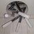 Vintage Ceiling Lamp with Chrome-Plated Metal Frame and Opaque White Tubular Glass Shades by Paul Neuhaus, 2008 For Sale - Image 4 of 9