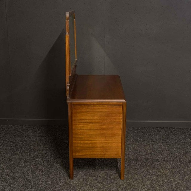 Brown Vintage Mahogany Dressing Table, 1920s For Sale - Image 8 of 14