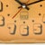 Space Age Amber Yellow Wall Clock from Cea, 1970s For Sale - Image 6 of 14